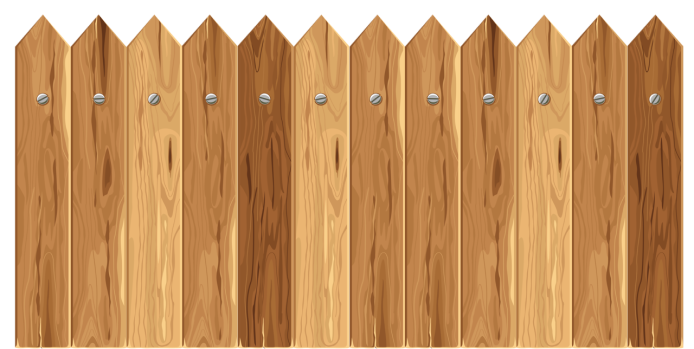 Заборы деревянные сплошные в Клинках 